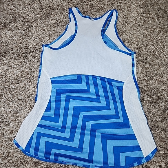 Nike Dri Fit Fast Pace Racerback Running Tank Top 473142-617 Women’s XS - Picture 2 of 6